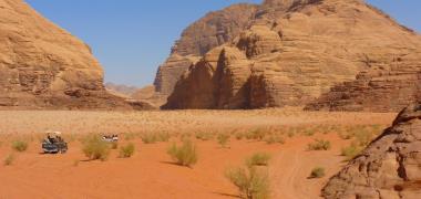Wadi Rum in Jordanië