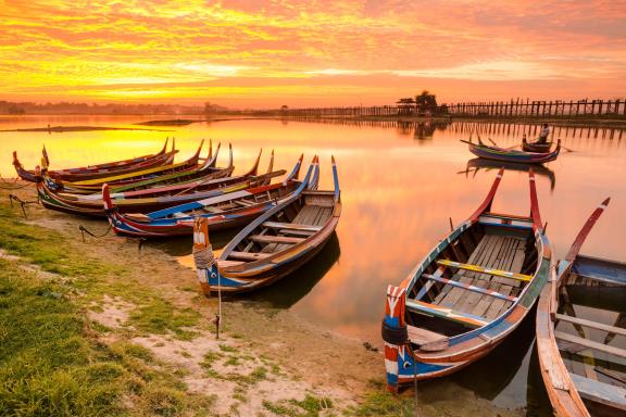 Bootjes in Myanmar