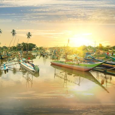 rivier in Sri Lanka