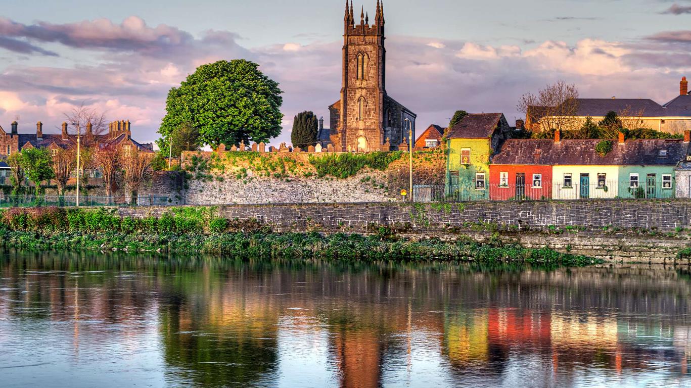 Shannon rivier in Ierland