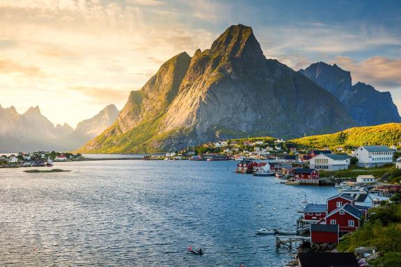 Bergen in Noorwegen