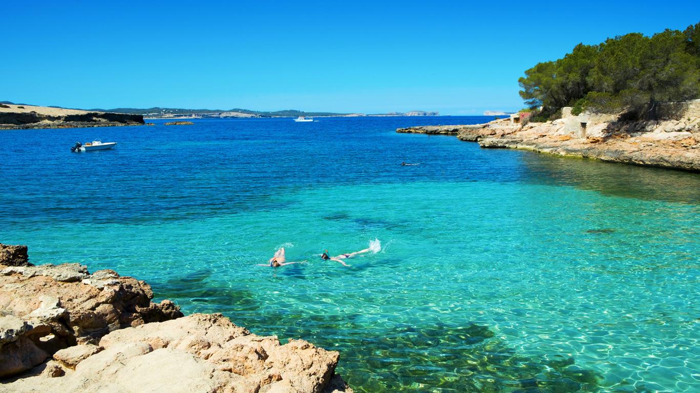 Snorkelen op Ibiza
