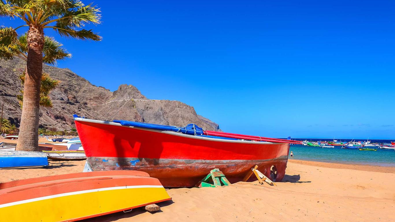 Boten op Tenerife