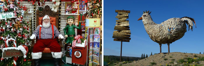 North Pole kerstman